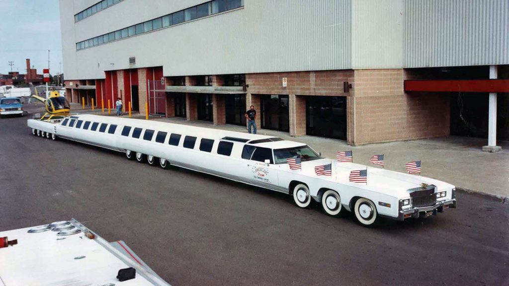 世界一大きい車ーリムジン　ギネス記録